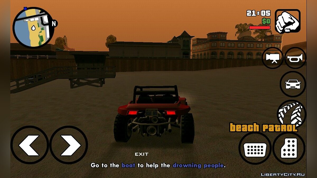 Скачать Beach Patrol из GTA VCS для GTA San Andreas (iOS, Android)