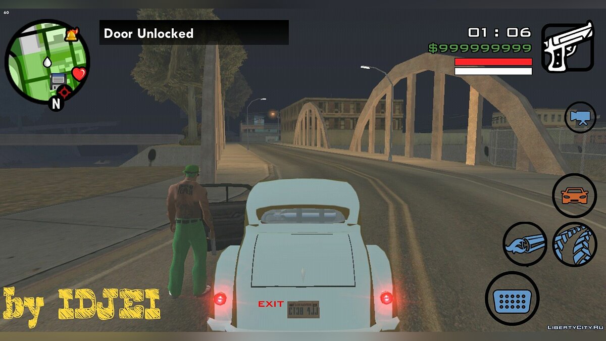 Скачать Shoot from the car для GTA San Andreas (iOS, Android)