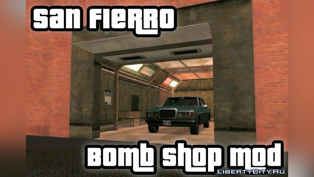 Скачать San-Fierro Bomb Shop Mod - Установка бомб на любую машину для GTA  San Andreas (iOS, Android)