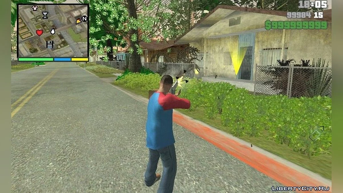 Бесконечные боеприпасы / GTA San Andreas (iOS, Android)