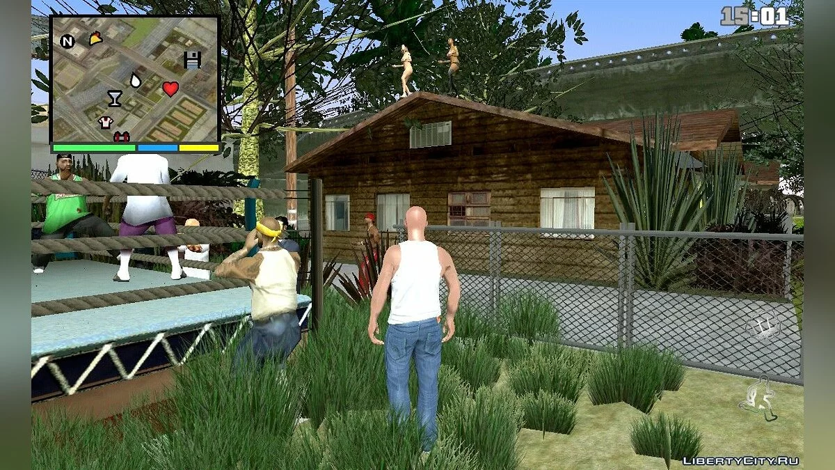 Боксерский ринг на Гроув-стрит / GTA San Andreas (iOS, Android)