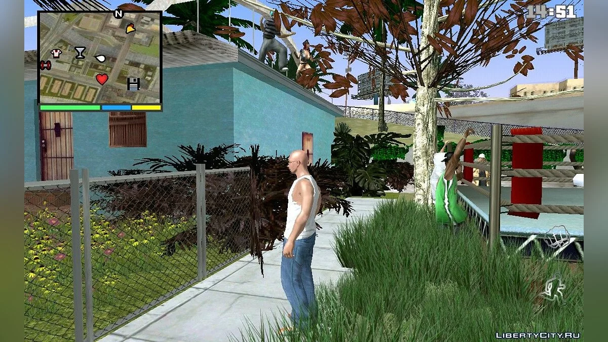 Боксерский ринг на Гроув-стрит / GTA San Andreas (iOS, Android)