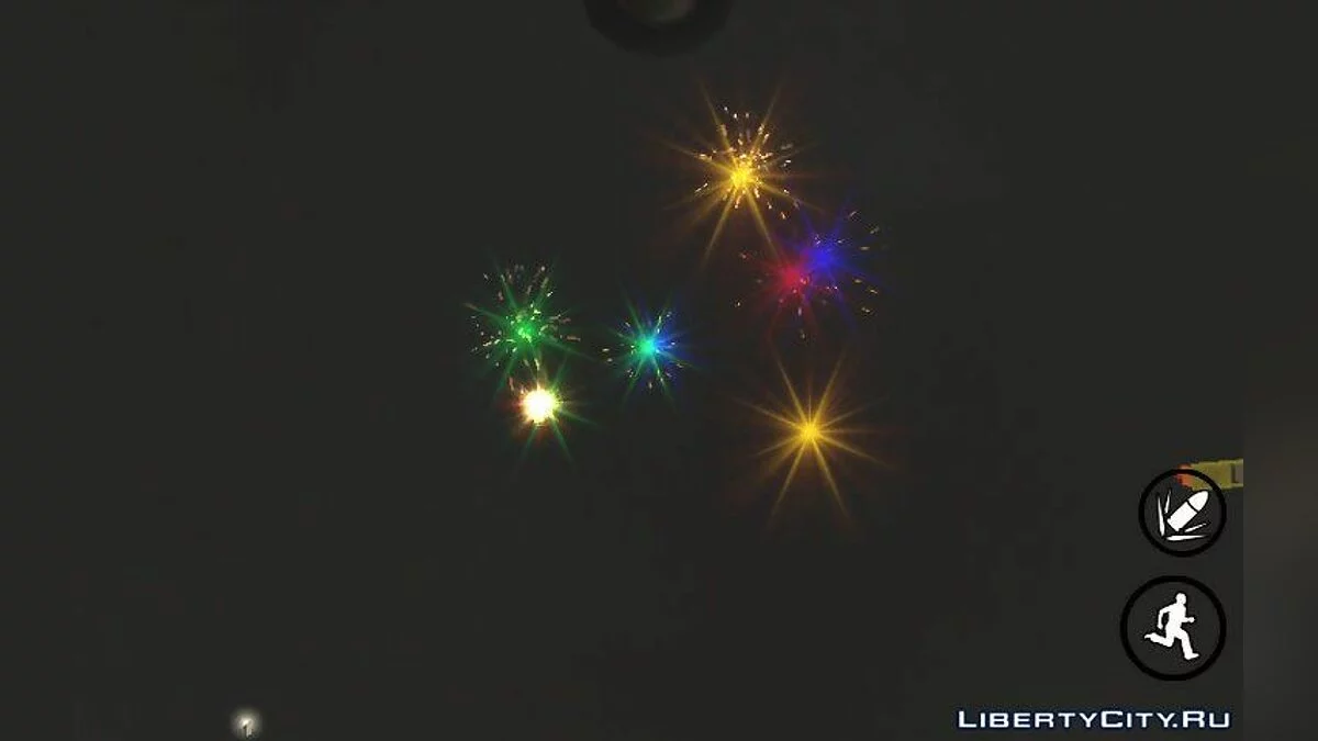 Firework Mod - Новогодний фейерверк 2019 / GTA San Andreas (iOS, Android)