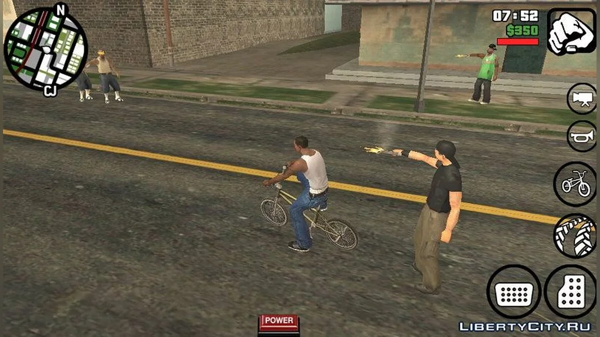 Hardcore Gang Wars - Вооруженные банды на улицах города / GTA San Andreas (iOS, Android)