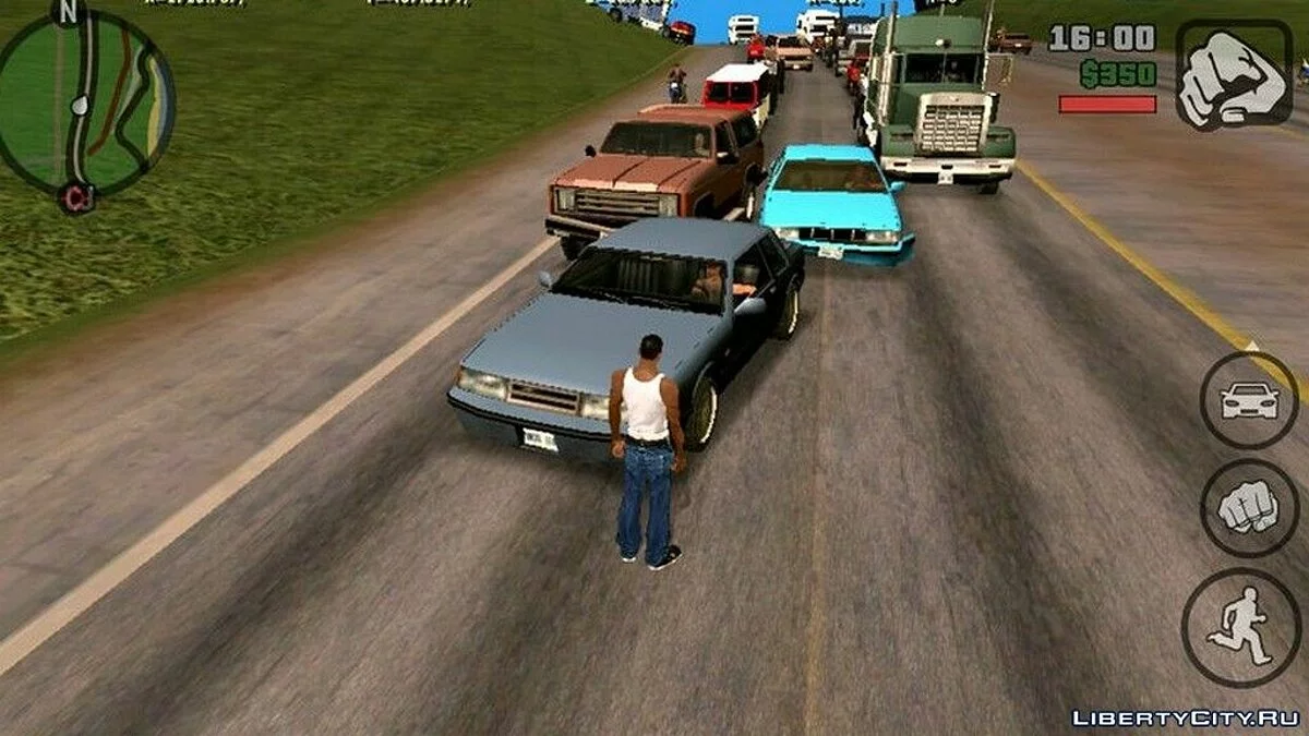 Экстремальное увеличение трафика / GTA San Andreas (iOS, Android)