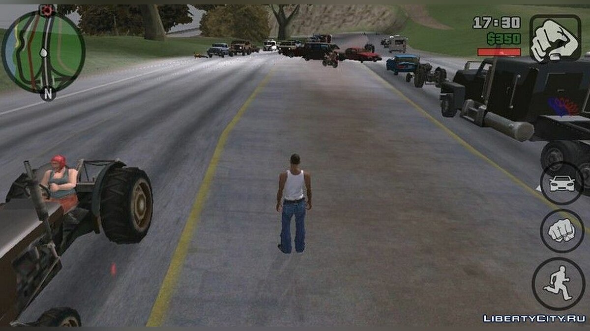 Экстремальное увеличение трафика для GTA San Andreas (iOS, Android) - Картинка #4