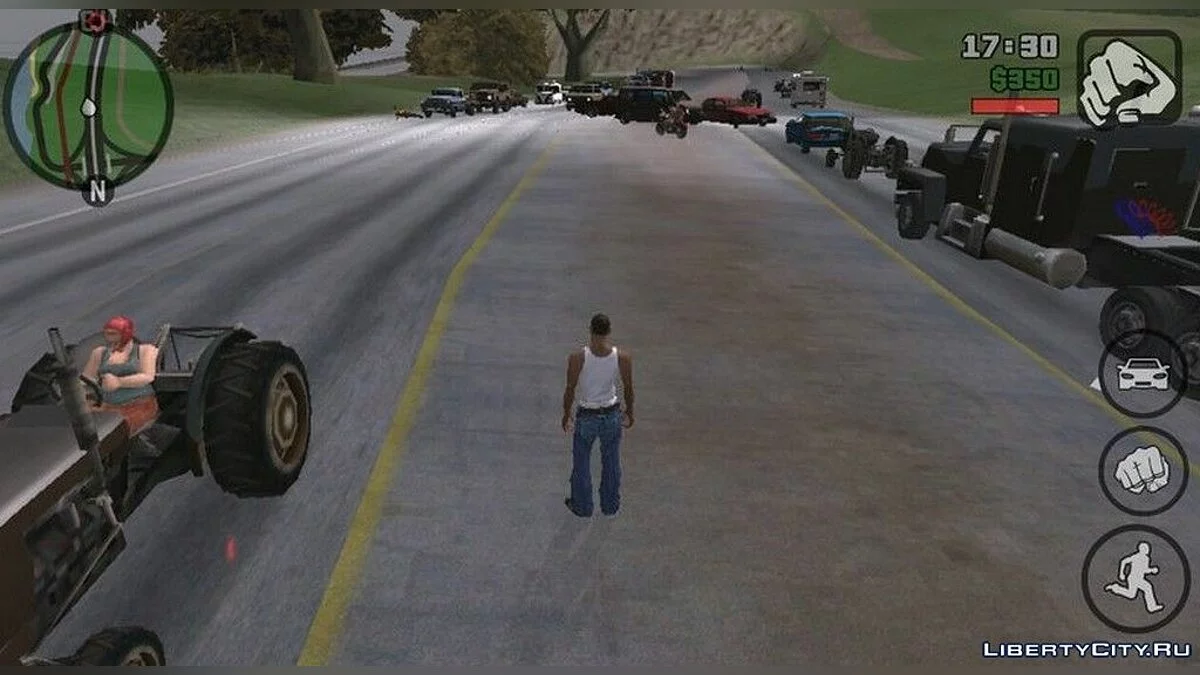 Экстремальное увеличение трафика / GTA San Andreas (iOS, Android)