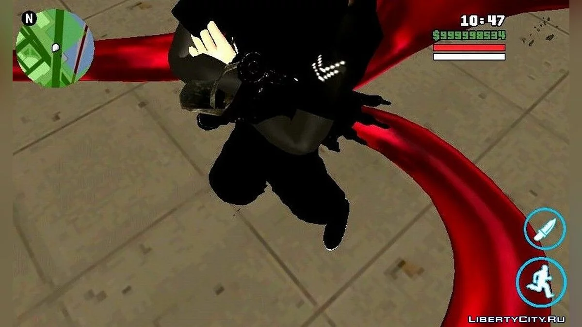 Ken Kaneki V2.1 [FINAL] - Способности из аниме Токийский Гуль / GTA San Andreas (iOS, Android)