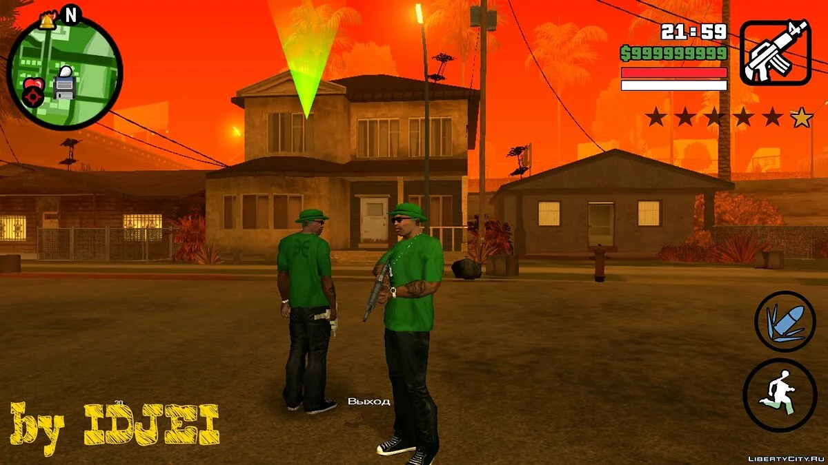 Клон CJ / GTA San Andreas (iOS, Android)