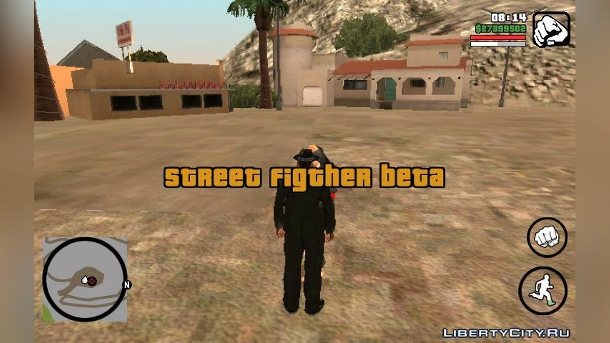 Street Fighter Mod - Уличные бои / GTA San Andreas (iOS, Android)