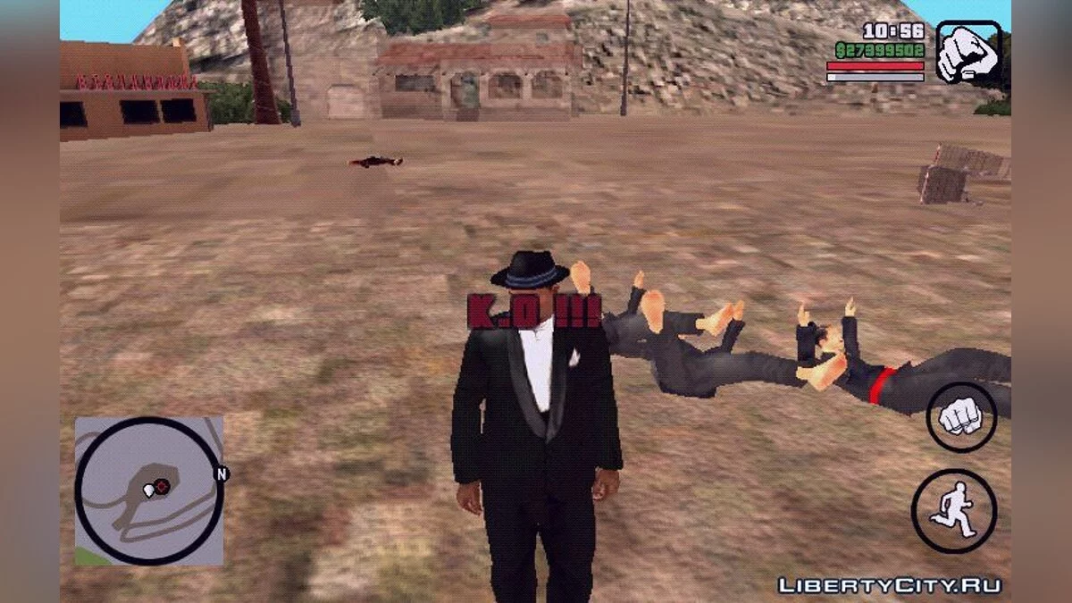 Street Fighter Mod - Уличные бои / GTA San Andreas (iOS, Android)