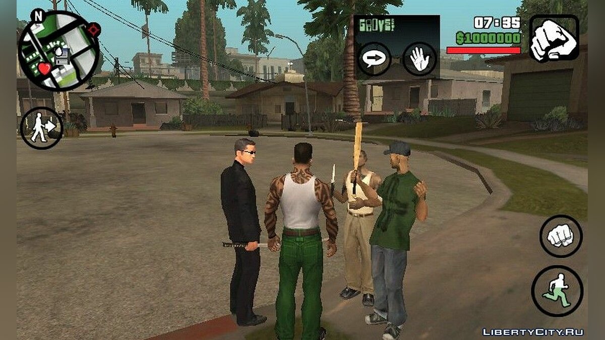 Скачать Телохранители для GTA San Andreas (iOS, Android)