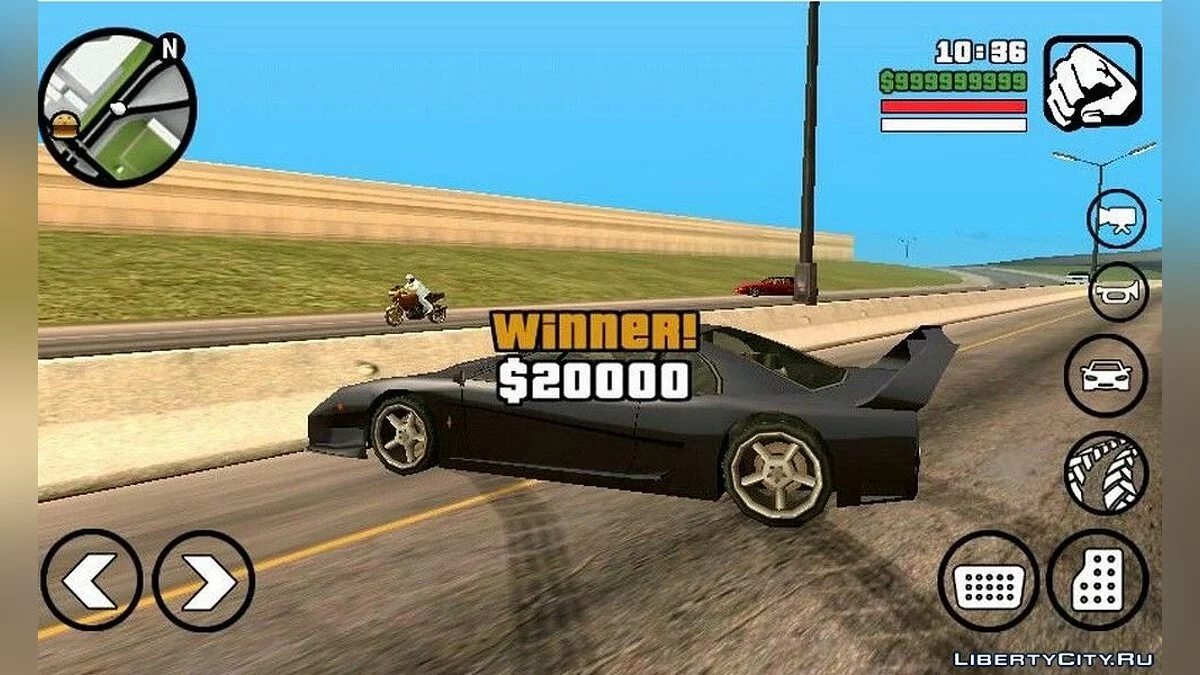 Уличные гонки / GTA San Andreas (iOS, Android)