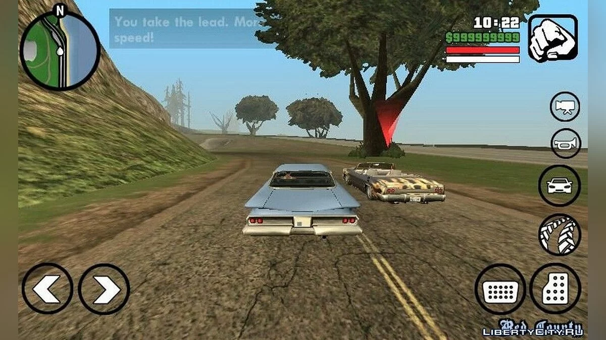 Уличные гонки / GTA San Andreas (iOS, Android)