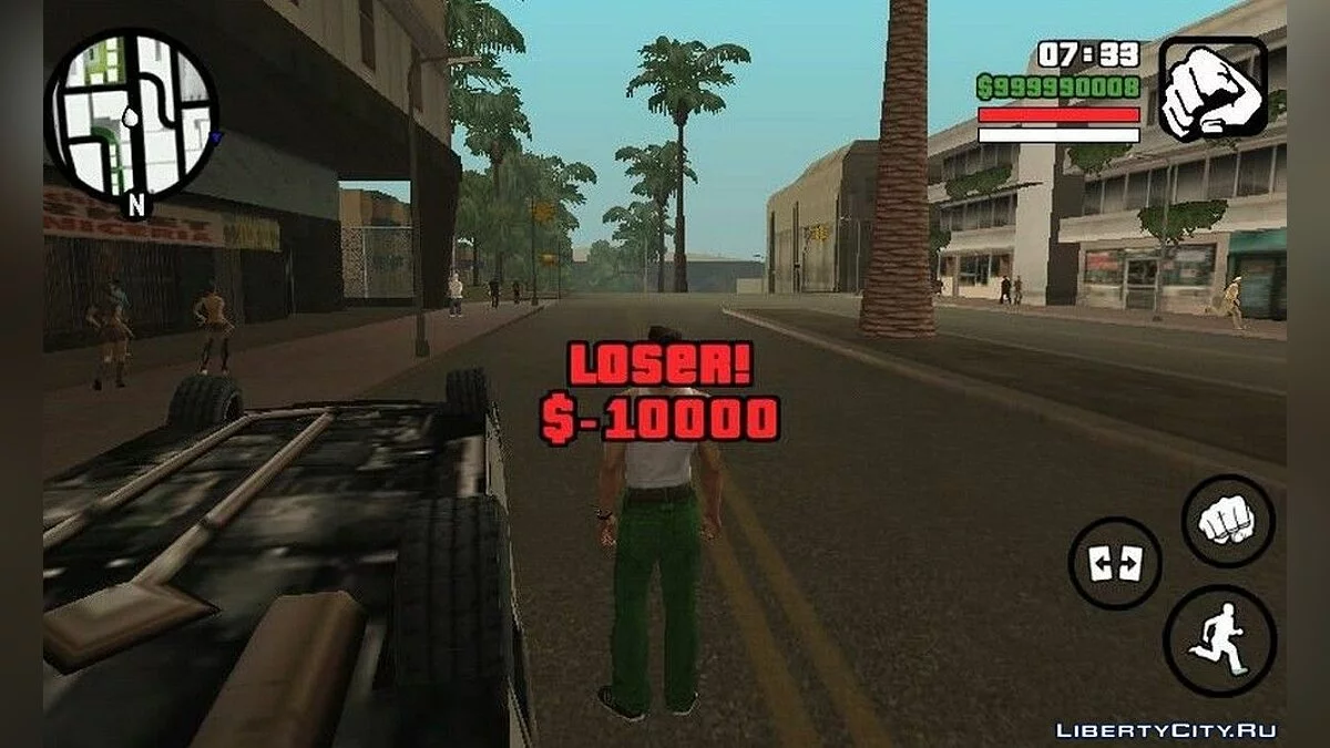 Уличные гонки / GTA San Andreas (iOS, Android)