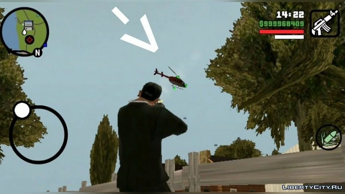 Вертолетный трафик / GTA San Andreas (iOS, Android)