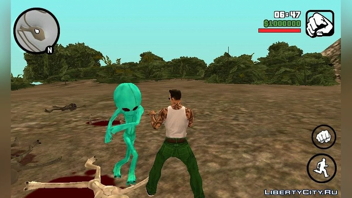 Вторжение инопланетян / GTA San Andreas (iOS, Android)