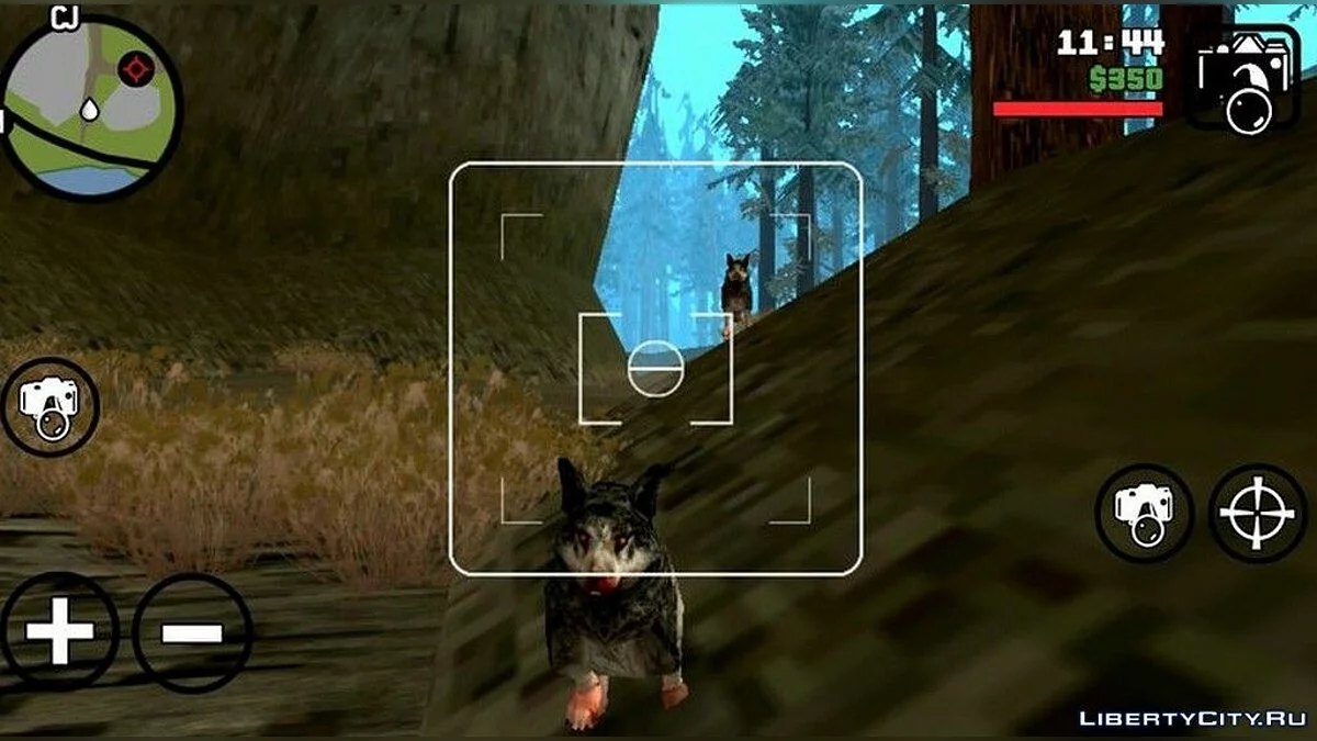 Wild Life Mod - Дикие животные / GTA San Andreas (iOS, Android)