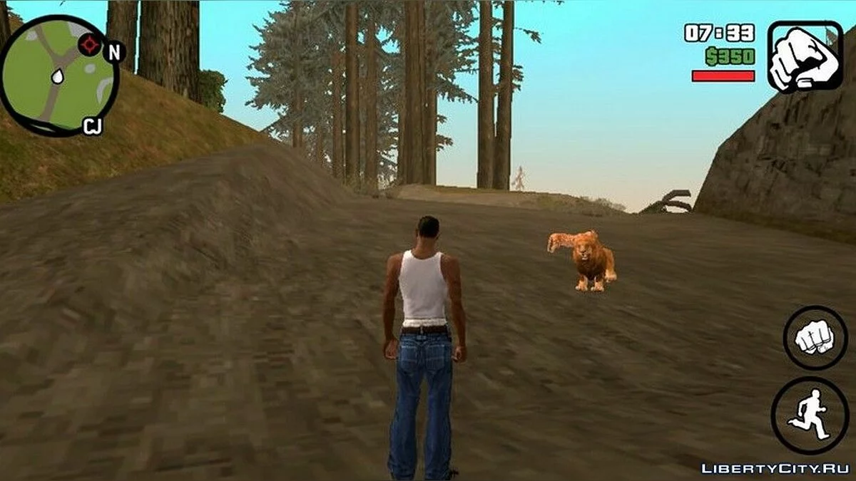 Wild Life Mod - Дикие животные / GTA San Andreas (iOS, Android)