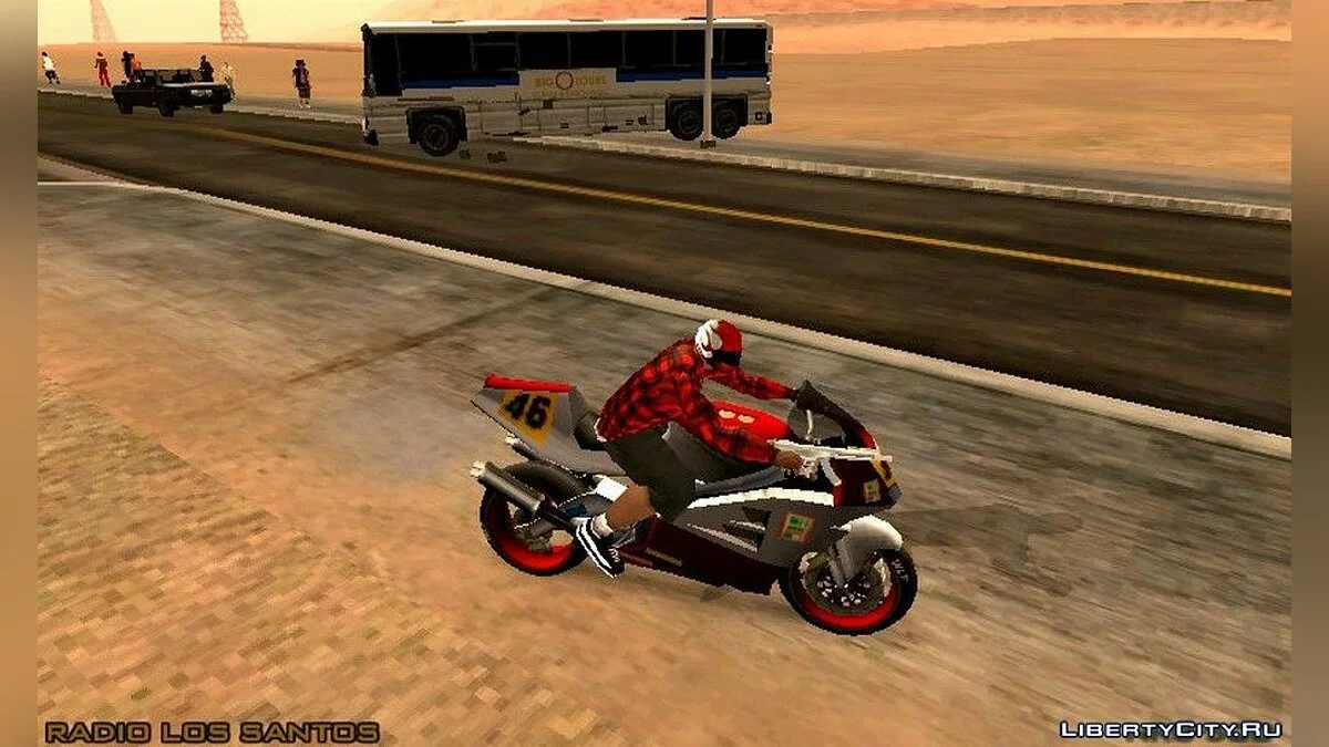 Шлем для езды на мотоцикле / GTA San Andreas (iOS, Android)