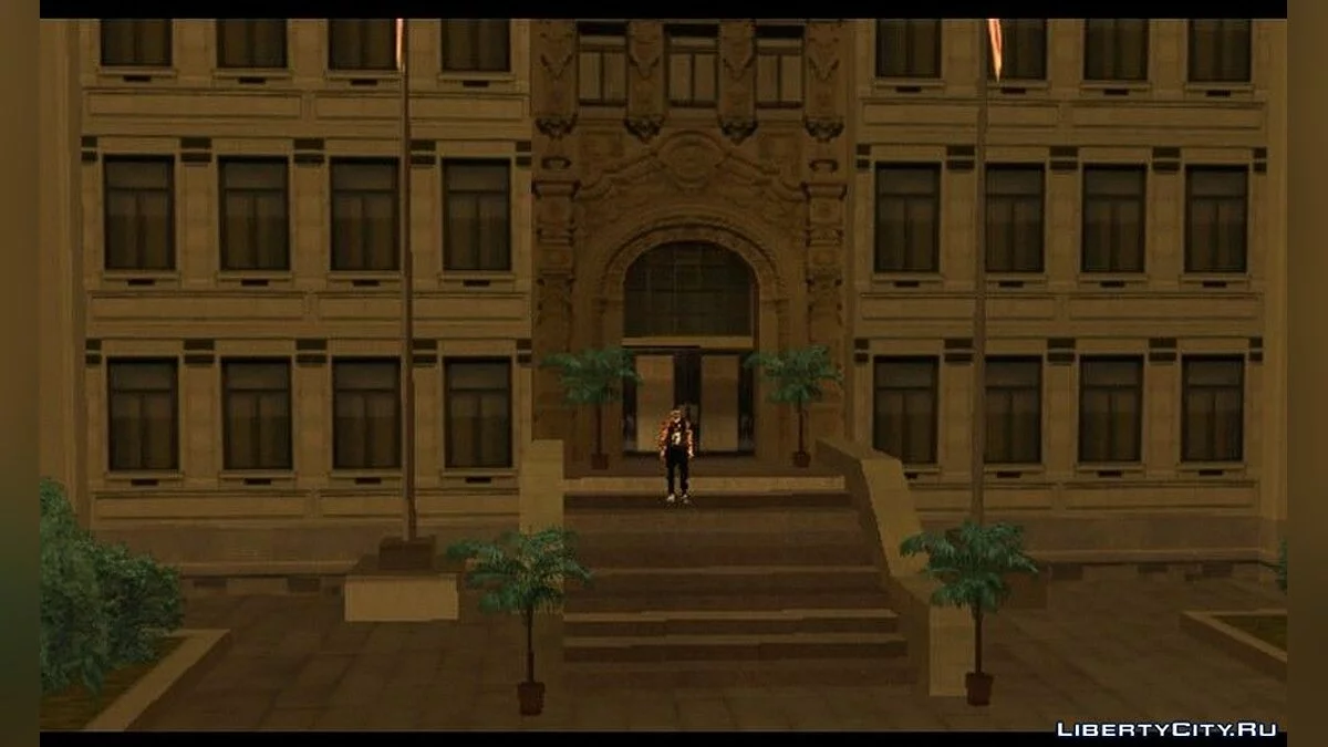 Запасной выход в полицейском участке / GTA San Andreas (iOS, Android)