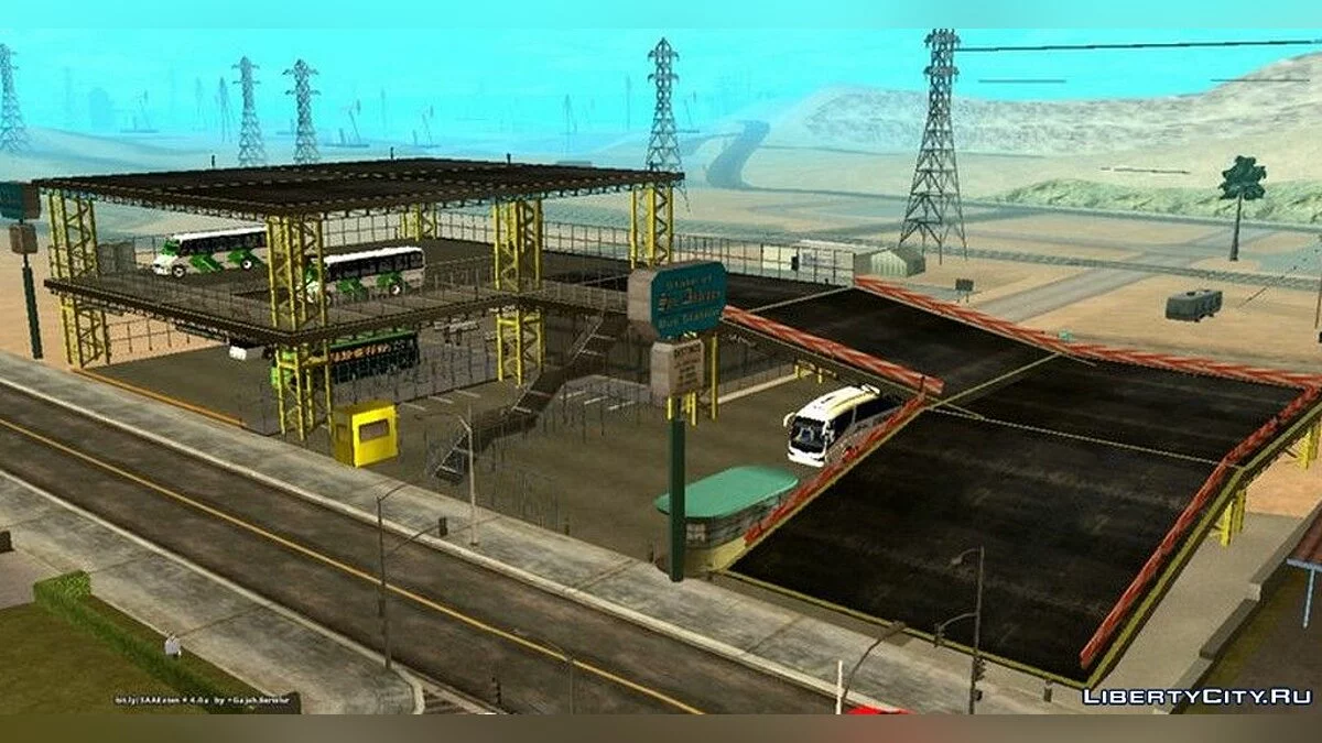 Автобусная станция / GTA San Andreas (iOS, Android)