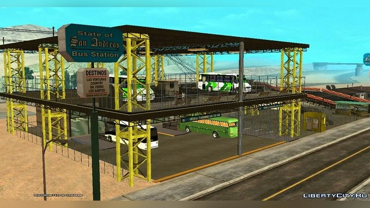 Автобусная станция / GTA San Andreas (iOS, Android)