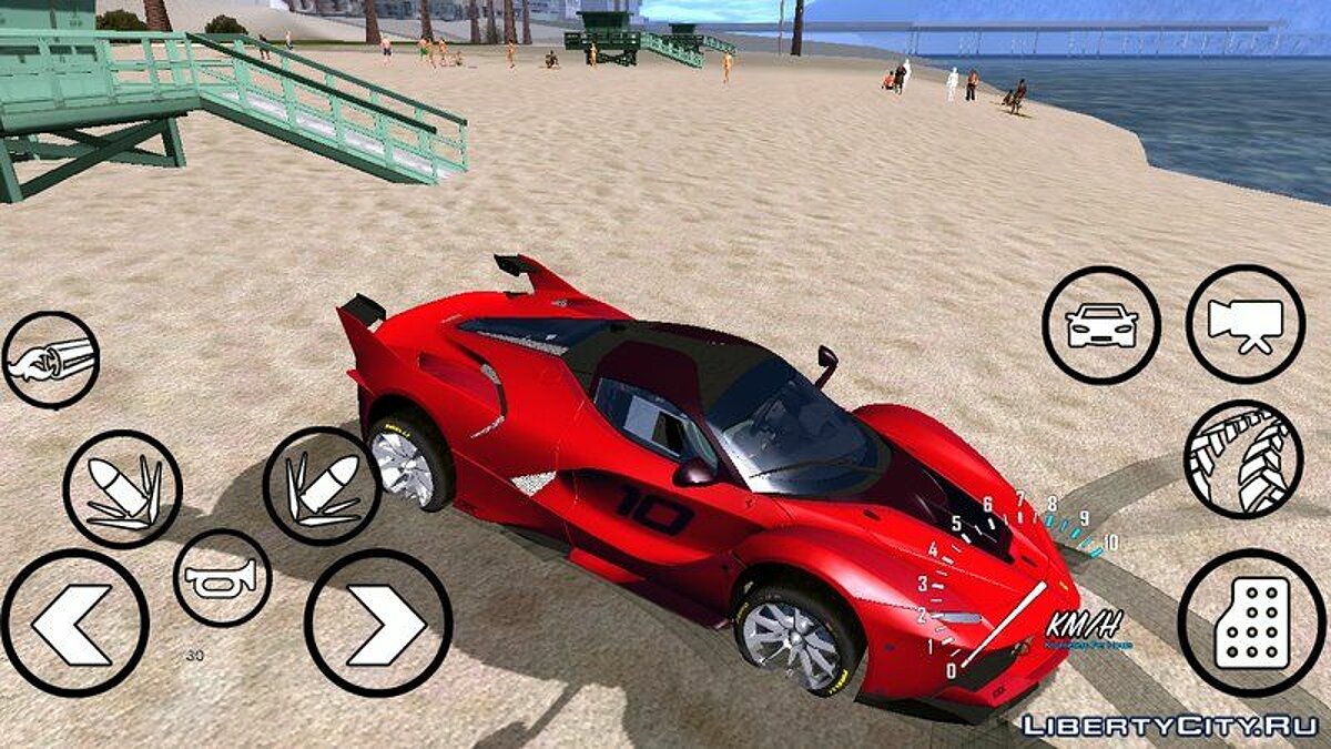 Скачать Стильный крутой спидометр для GTA San Andreas (iOS, Android)