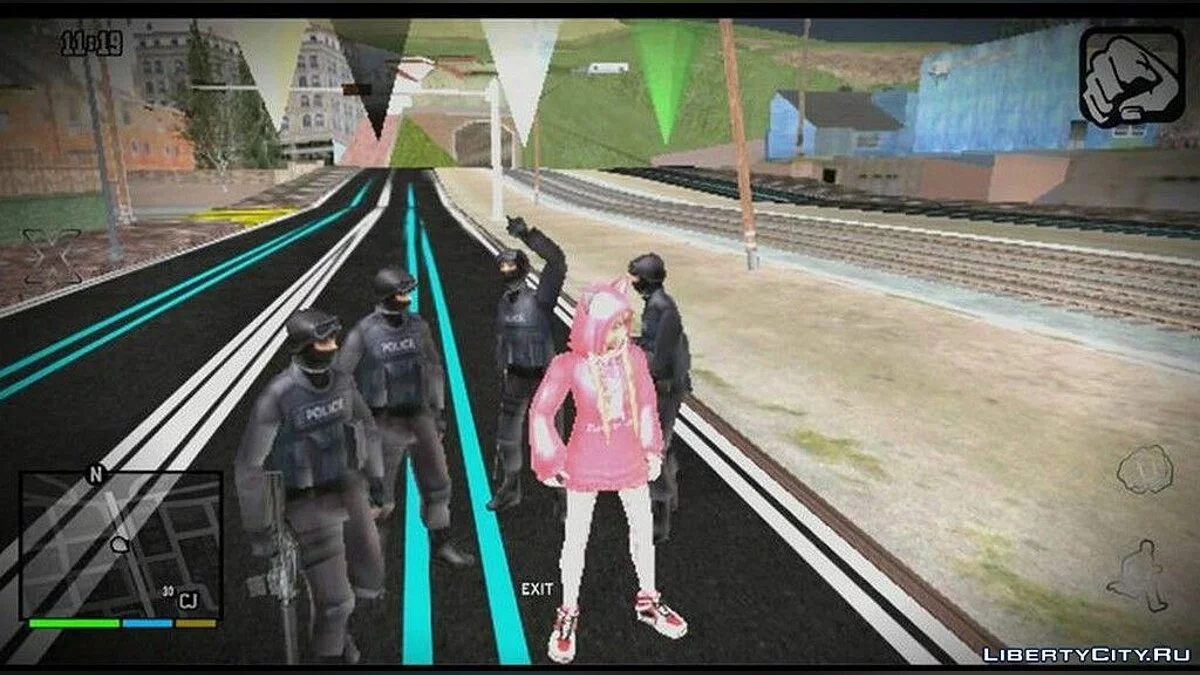 Выбор телохранителя / GTA San Andreas (iOS, Android)