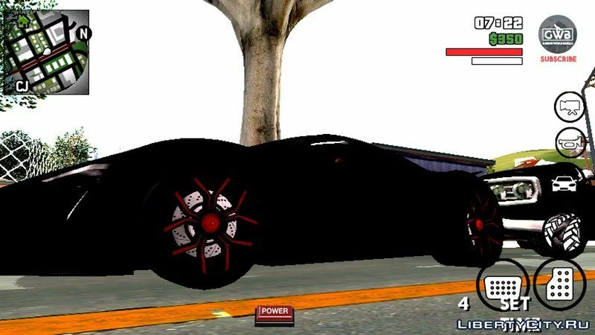 Быстрое окрашивание транспорта / GTA San Andreas (iOS, Android)