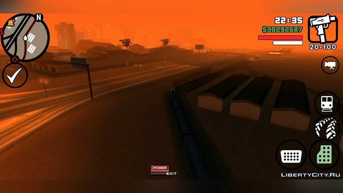 Длинный поезд / GTA San Andreas (iOS, Android)