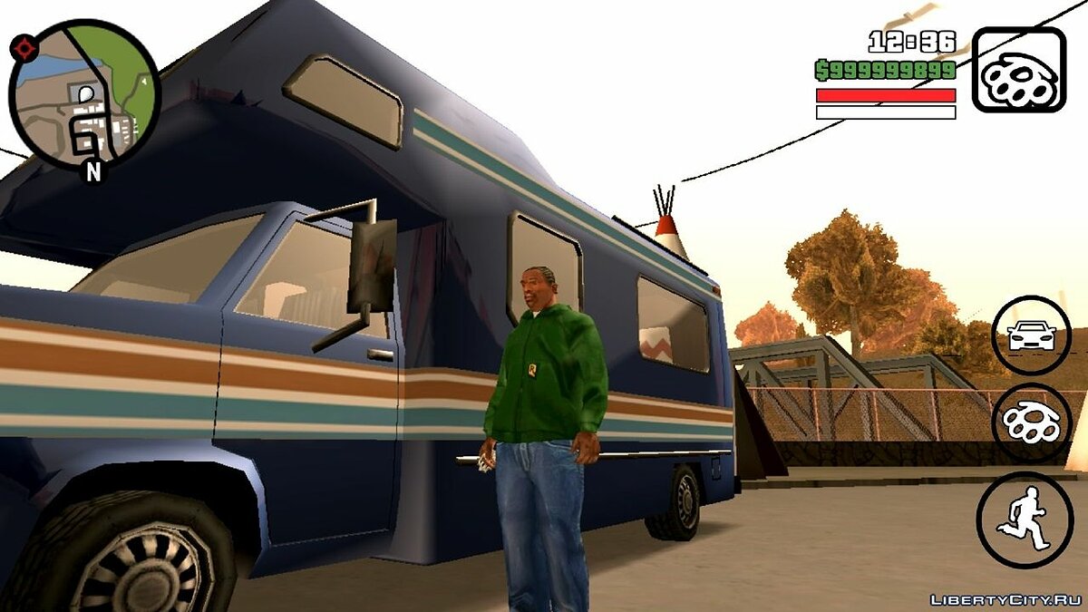 Скачать Journey mod Mobile - Дом на колёсах для GTA San Andreas (iOS,  Android)