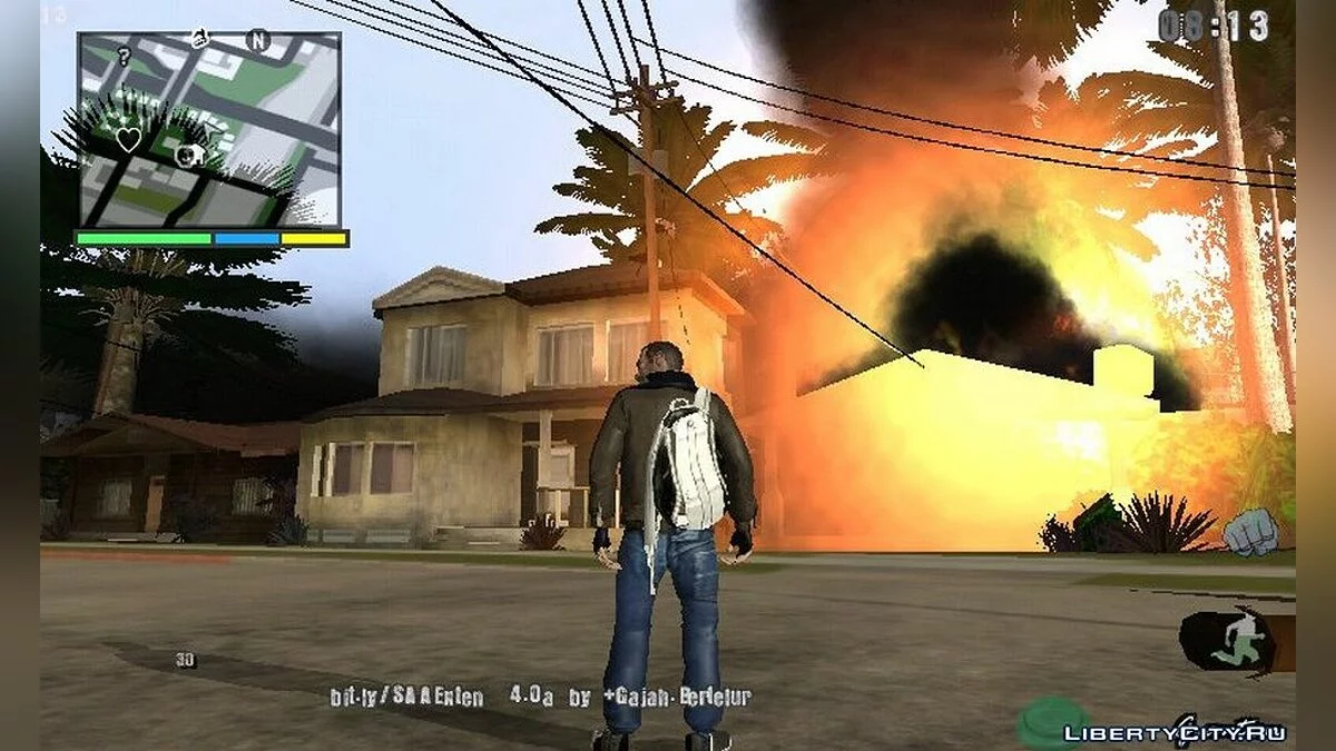 Мод на матеорит / GTA San Andreas (iOS, Android)
