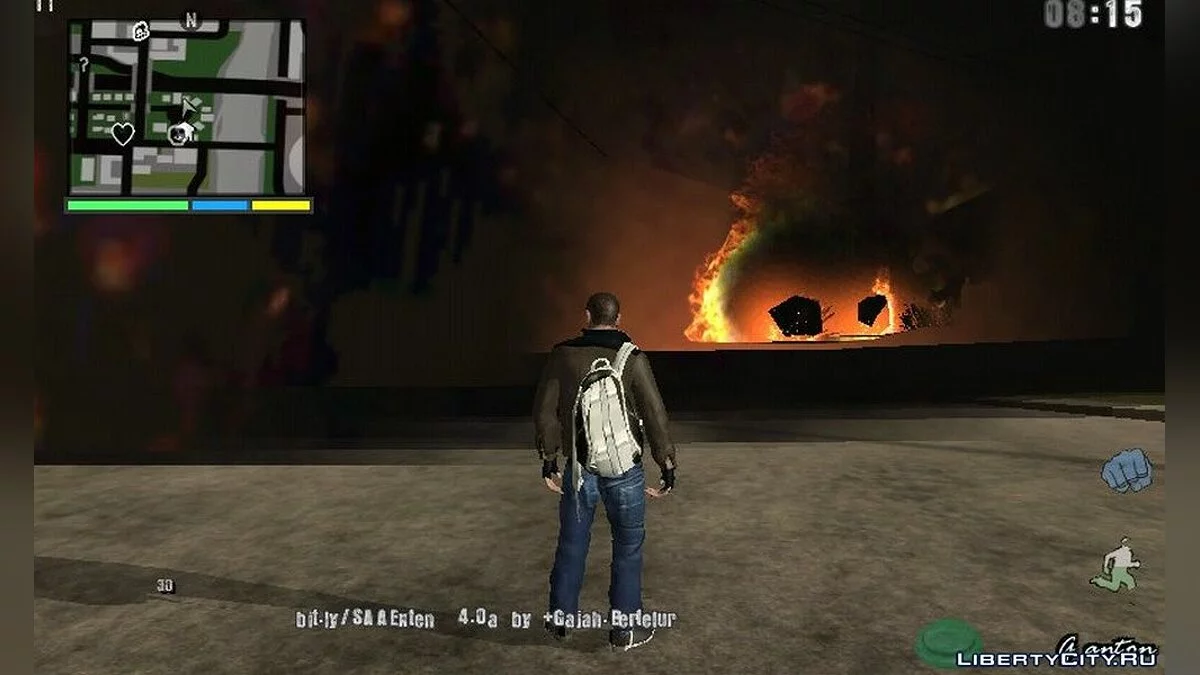 Мод на матеорит / GTA San Andreas (iOS, Android)