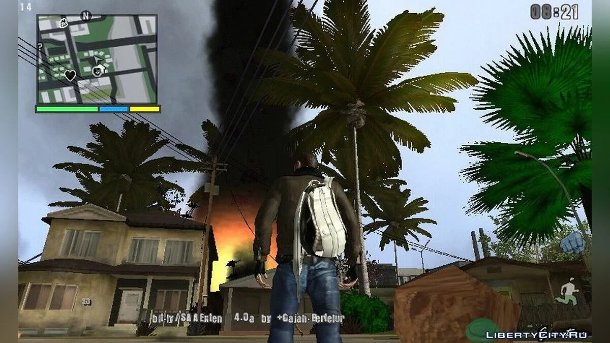 Мод на матеорит / GTA San Andreas (iOS, Android)