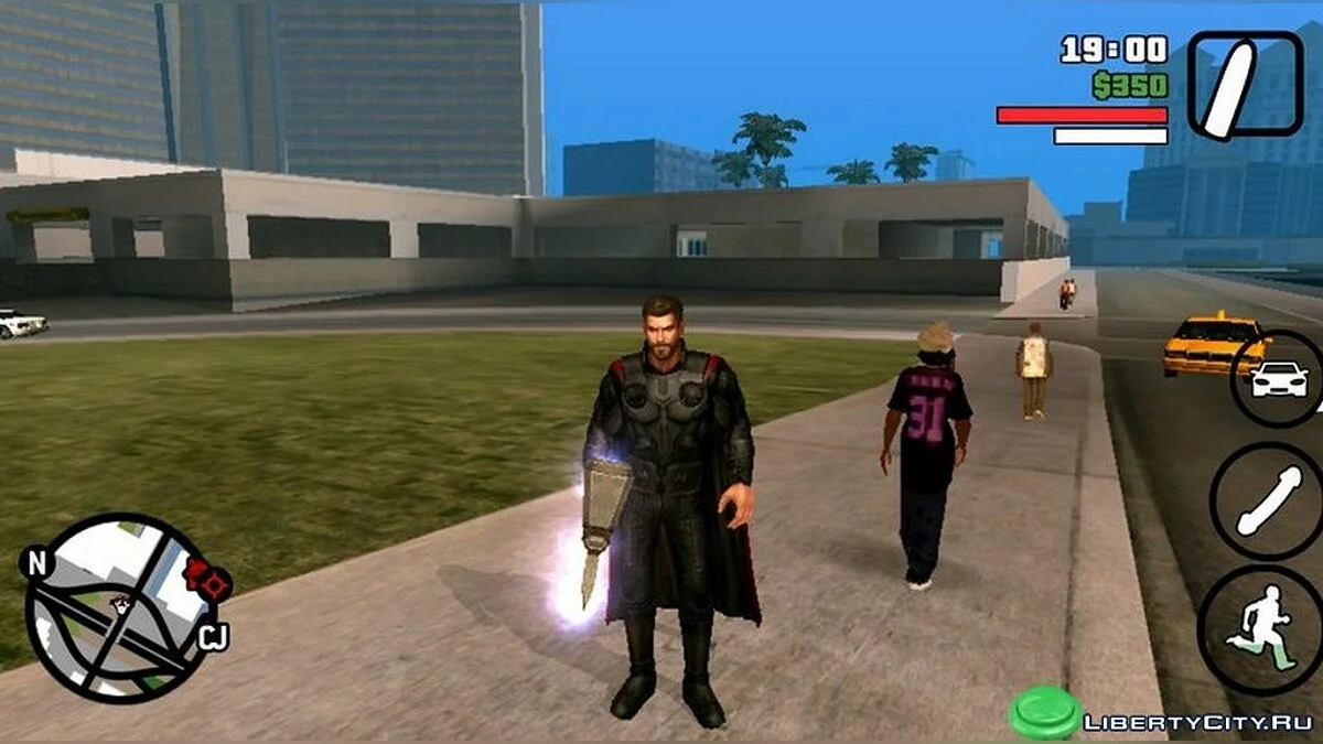 Мод Тор + Штормбрейкер / GTA San Andreas (iOS, Android)