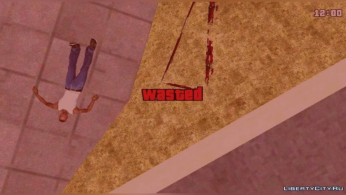 Экран ареста как в GTA 5 / GTA San Andreas (iOS, Android)