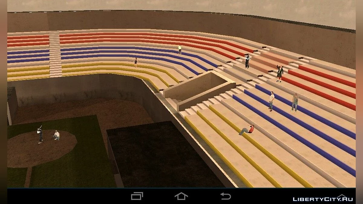 Оживленный бейсбольный стадион / GTA San Andreas (iOS, Android)