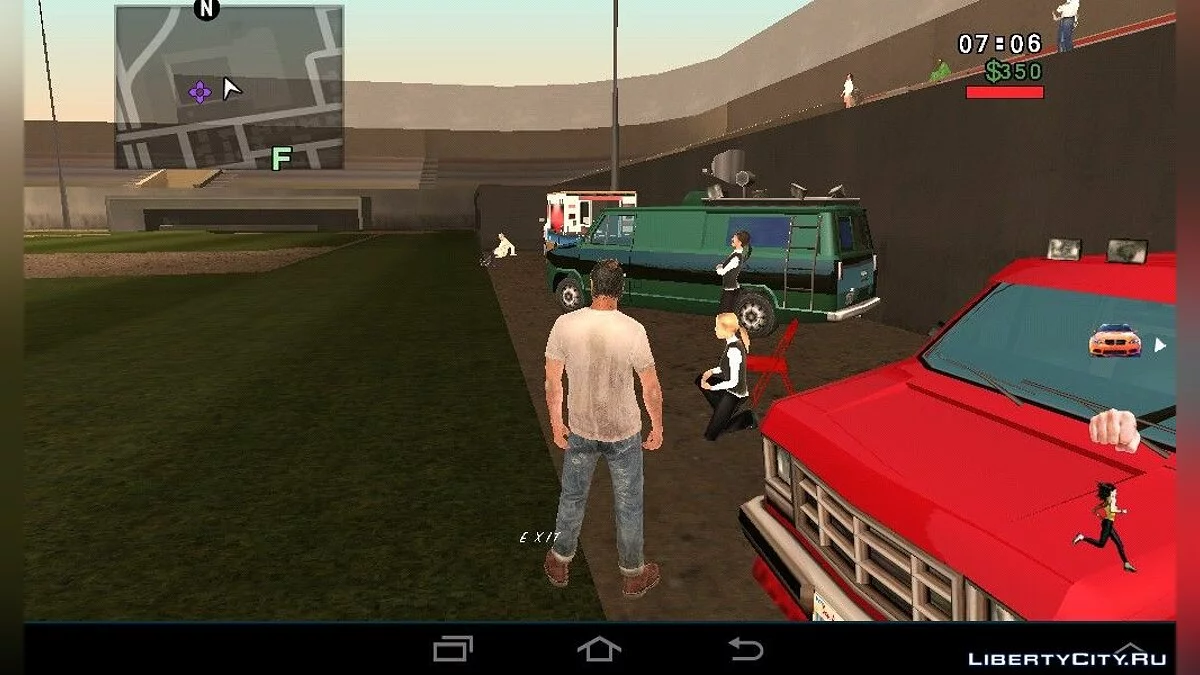 Оживленный бейсбольный стадион / GTA San Andreas (iOS, Android)