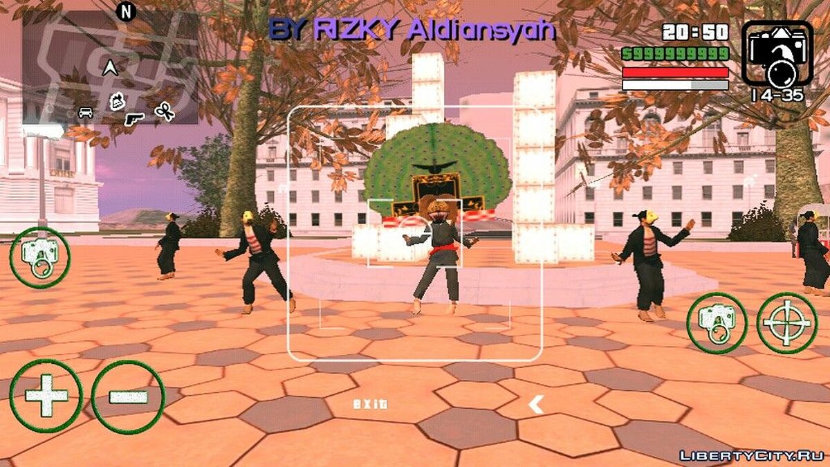 Танцующие люди для GTA San Andreas (iOS, Android) - Картинка #2