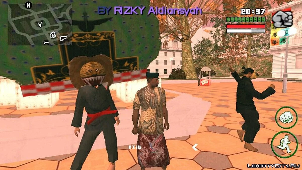 Танцующие люди / GTA San Andreas (iOS, Android)