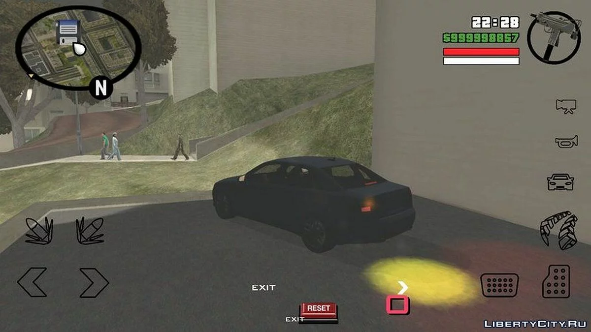 Физика машин из GTA 4 / GTA San Andreas (iOS, Android)
