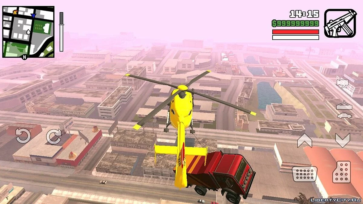 Магнит для вертолета / GTA San Andreas (iOS, Android)