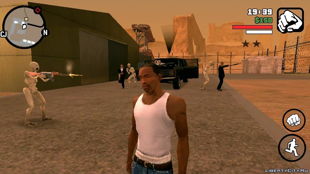 Миссия "Уничтожить Чужого" / GTA San Andreas (iOS, Android)