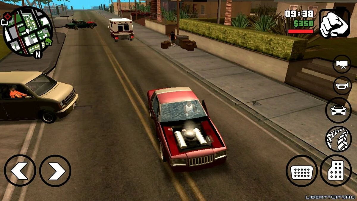 Скорая помощь в трафике / GTA San Andreas (iOS, Android)