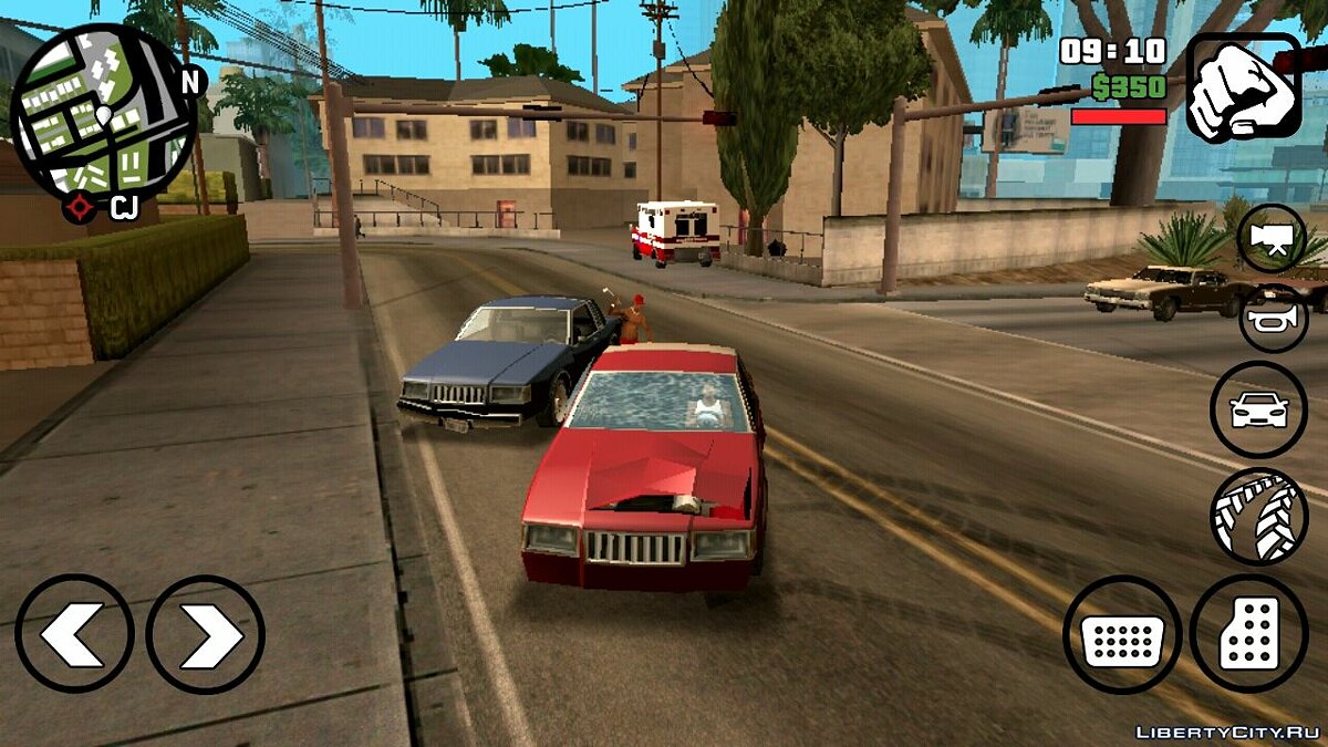 Скачать Скорая помощь в трафике для GTA San Andreas (iOS, Android)