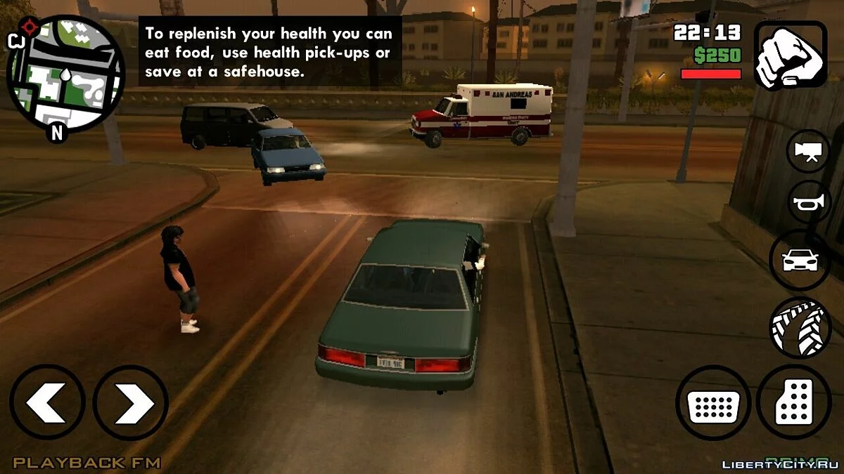 Скорая помощь в трафике / GTA San Andreas (iOS, Android)
