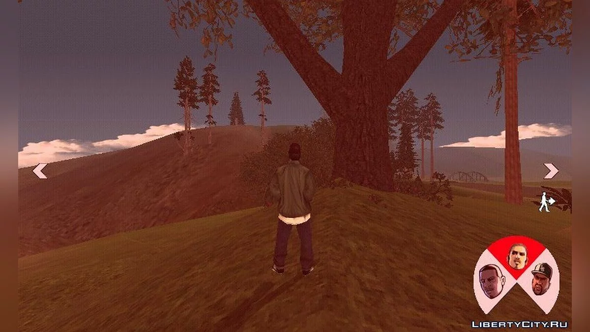 Выбор персонажей как в GTA 5 / GTA San Andreas (iOS, Android)