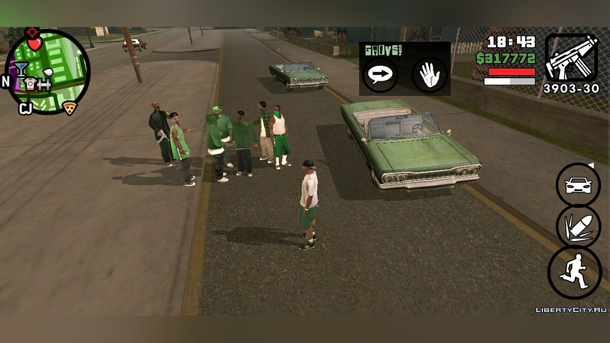 Скачать Машины для банды для GTA San Andreas (iOS, Android)