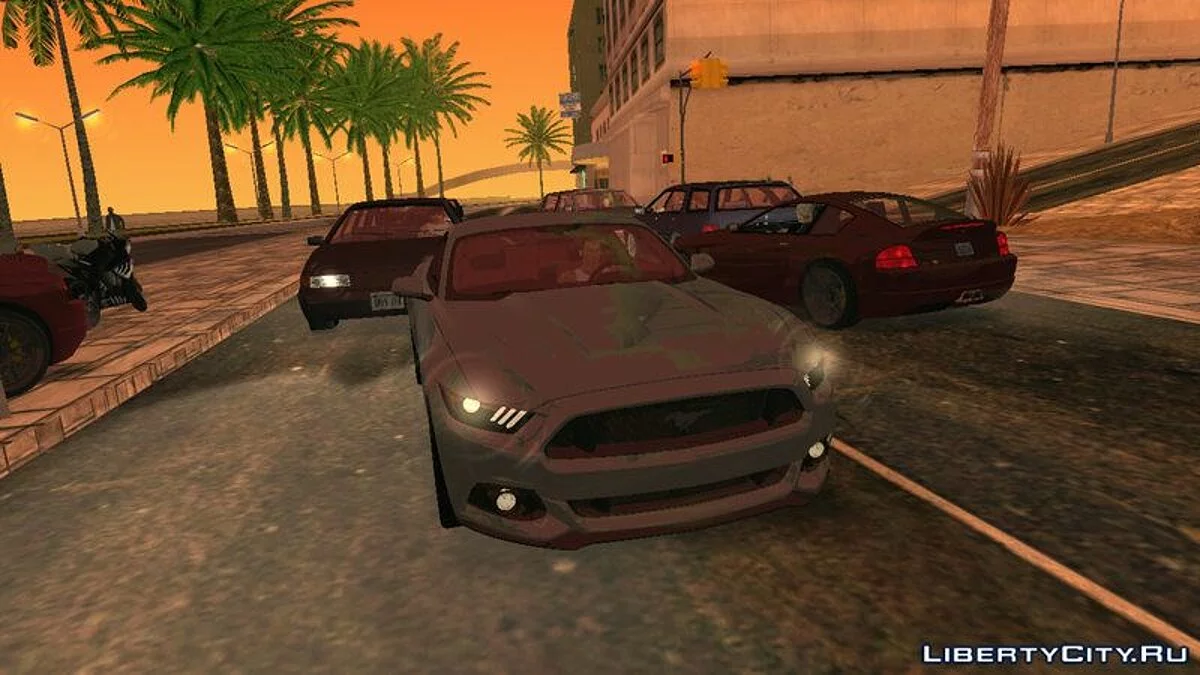 Отражения на машинах / GTA San Andreas (iOS, Android)